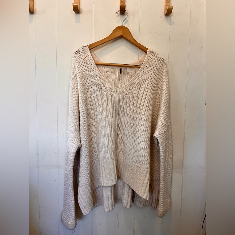 Free People Oversized Sweater Sz. Xs